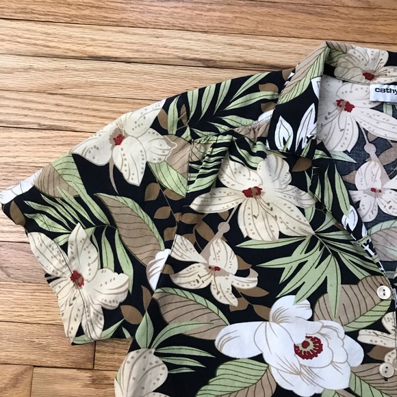 Vintage Cathy Daniels Hawaiian Shirt - Picture 4 of 9